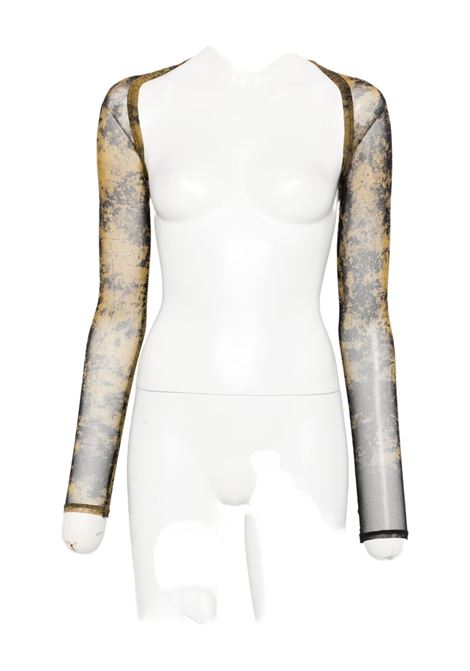 coprispalle mesh printed médaillon donna multicolor JEAN PAUL GAULTIER | 25/03-W-TO303-M006P004115